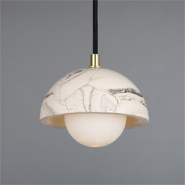 Ferox 14cm Marbled Pendant Light